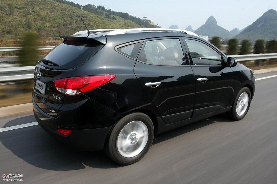 北京现代ix35试驾图