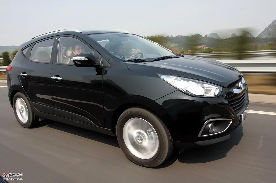 北京现代ix35试驾图