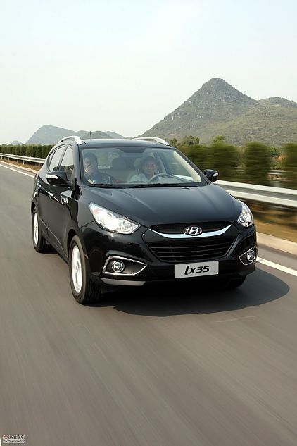 北京现代ix35试驾图