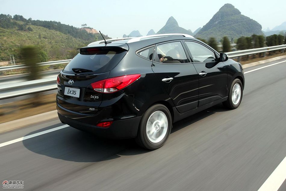 北京现代ix35试驾图