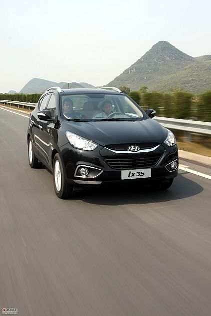 北京现代ix35试驾图