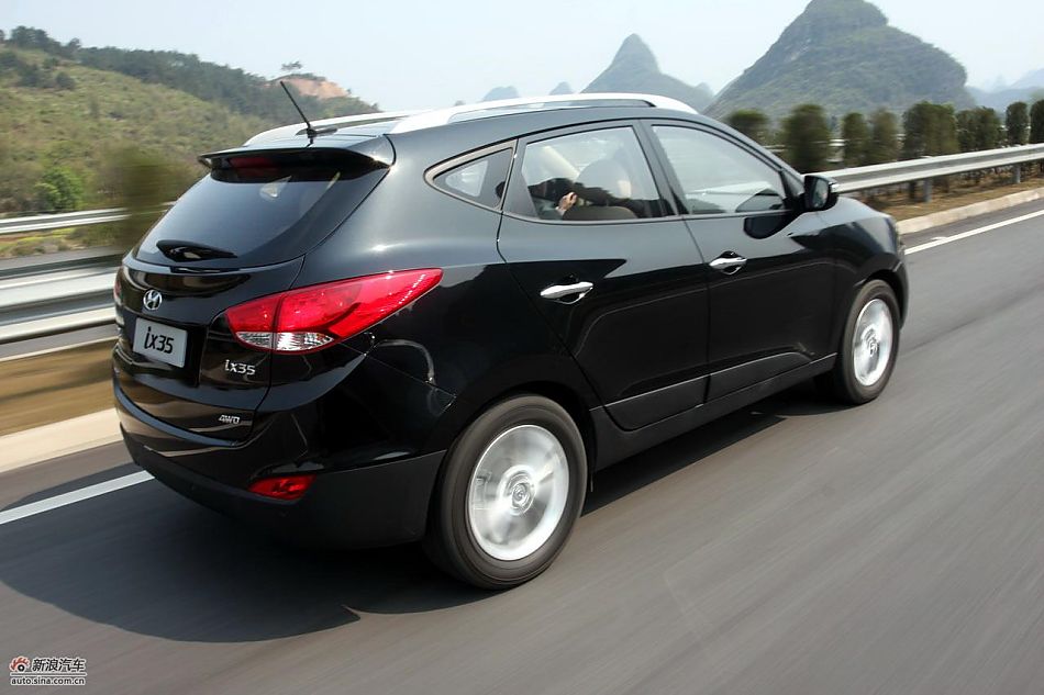 北京现代ix35试驾图