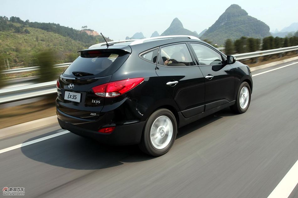 北京现代ix35试驾图