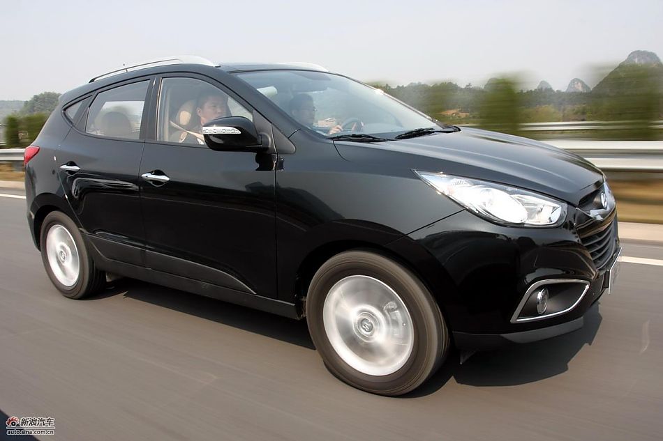 北京现代ix35试驾图