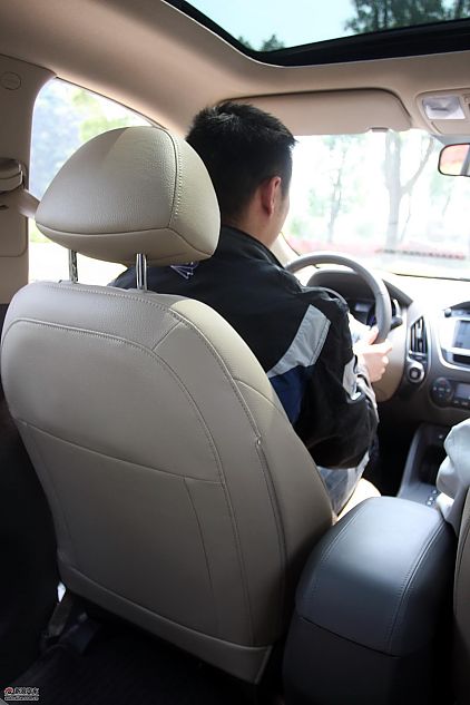 北京现代ix35试驾图