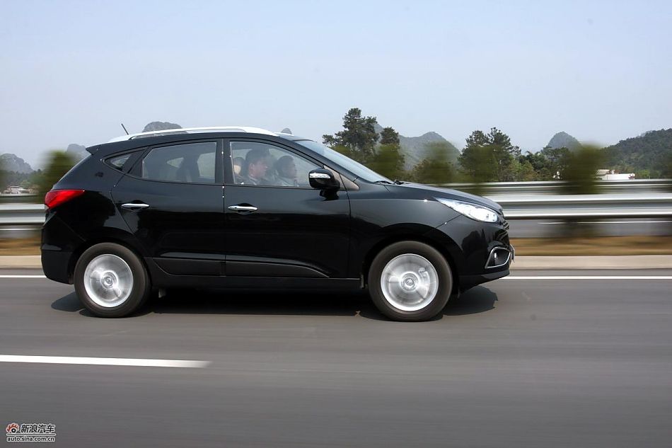 北京现代ix35试驾图