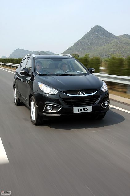 北京现代ix35试驾图
