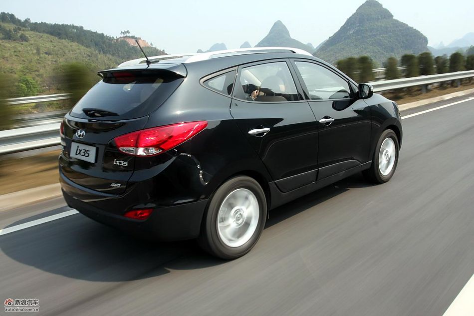 北京现代ix35试驾图