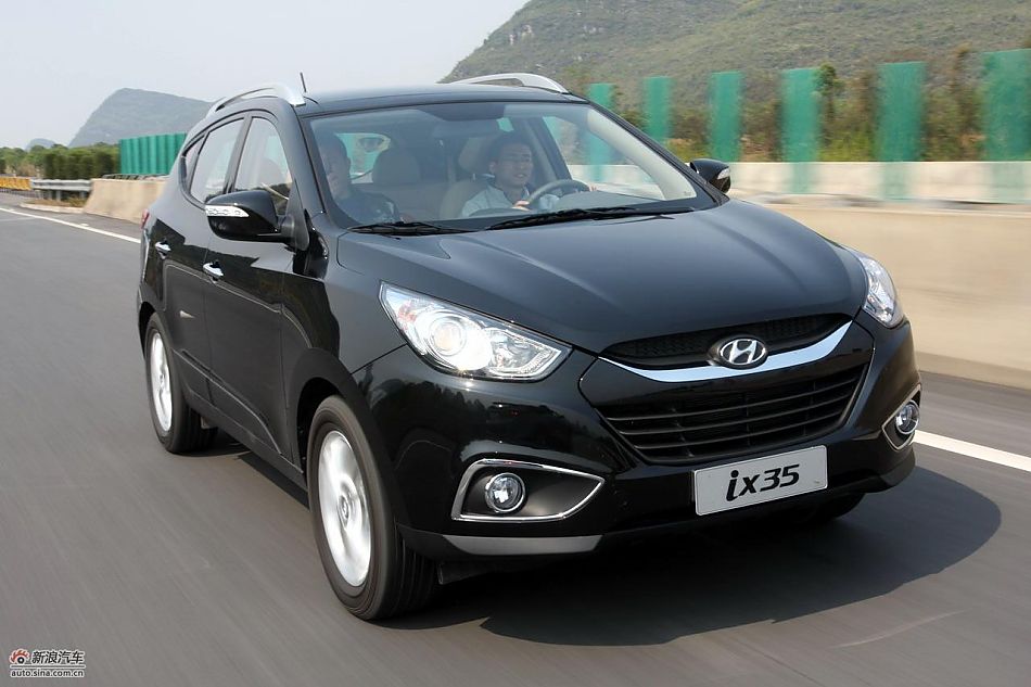 北京现代ix35试驾图