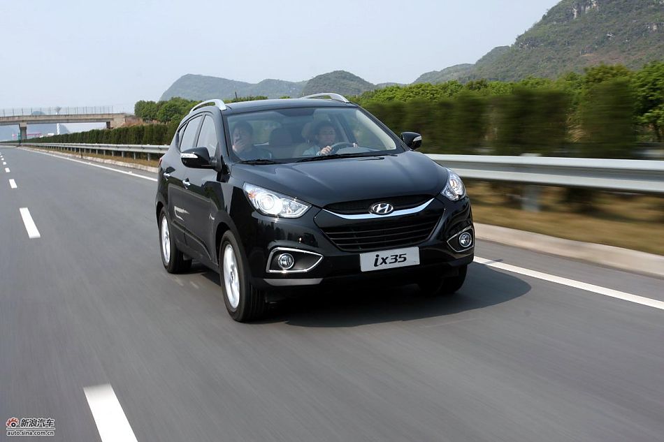 北京现代ix35试驾图