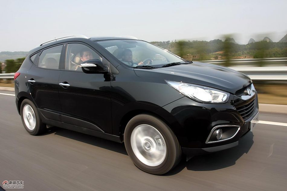 北京现代ix35试驾图