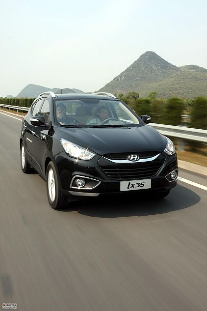 北京现代ix35试驾图