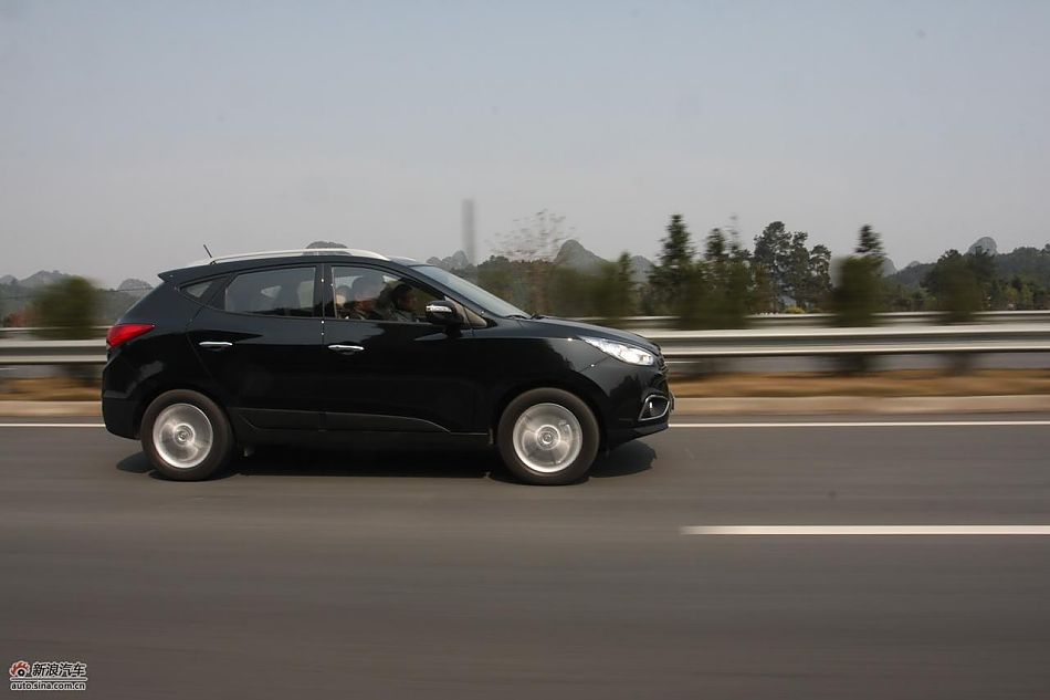 北京现代ix35试驾图