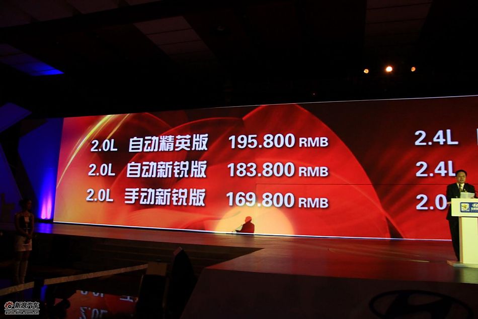 北京现代常务副总经理李峰 公布ix35售价