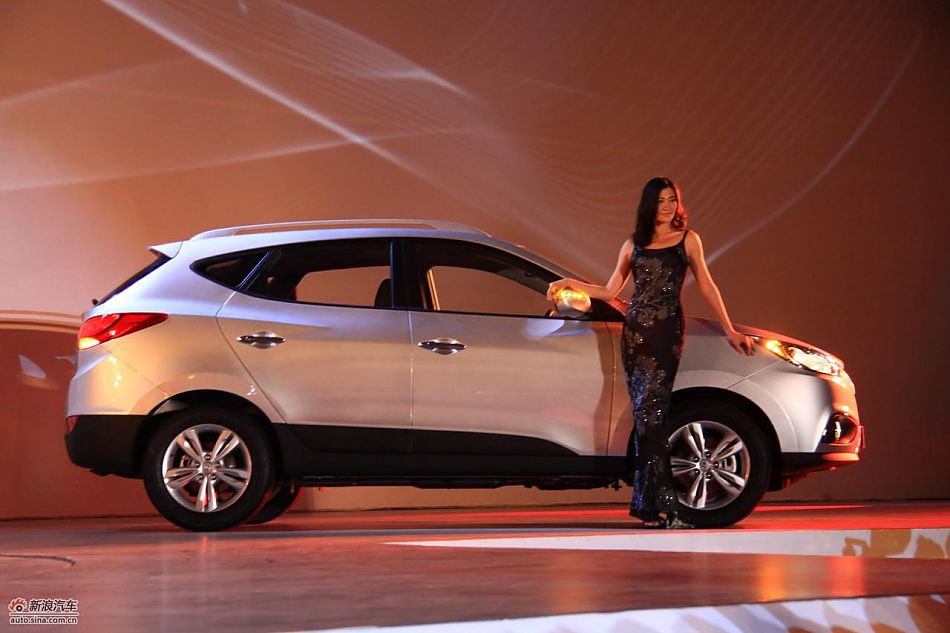 北京现代ix35上市现场实拍