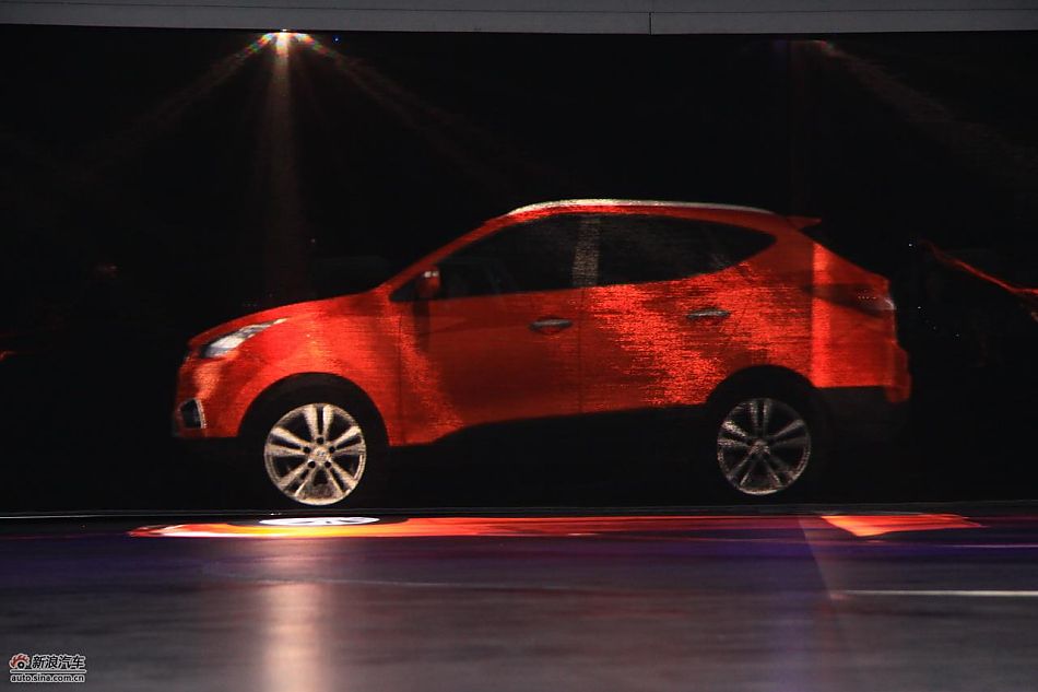 北京现代ix35上市现场实拍
