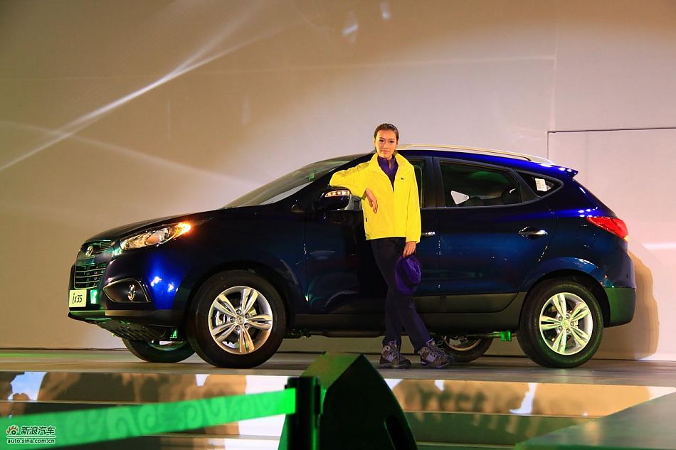 北京现代ix35上市现场实拍