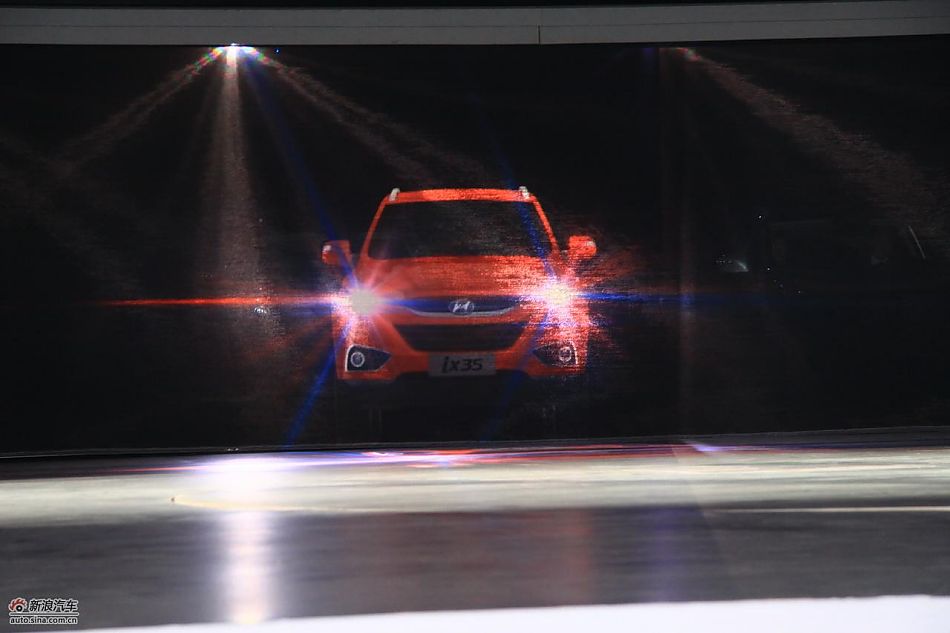 北京现代ix35上市现场实拍