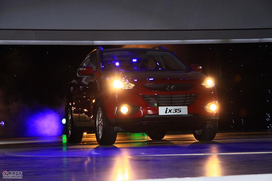 北京现代ix35上市现场实拍