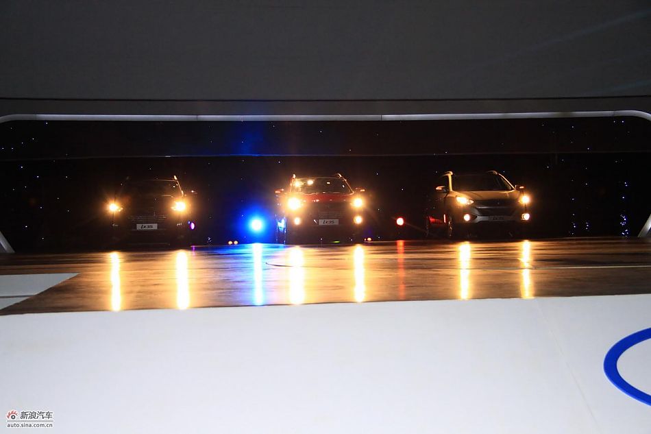 北京现代ix35上市现场实拍