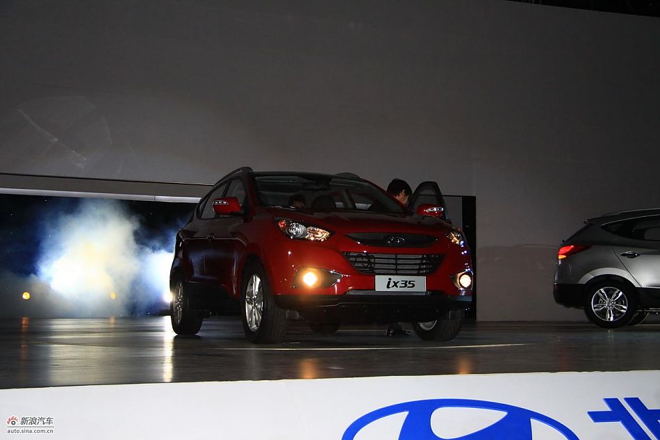 北京现代ix35上市现场实拍