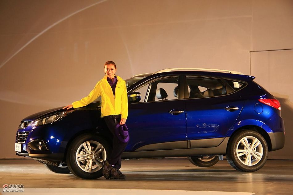 北京现代ix35上市实拍