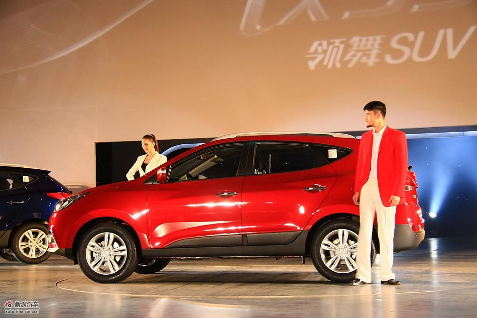 北京现代ix35上市实拍