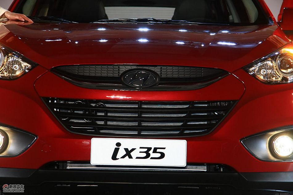 北京现代ix35上市实拍