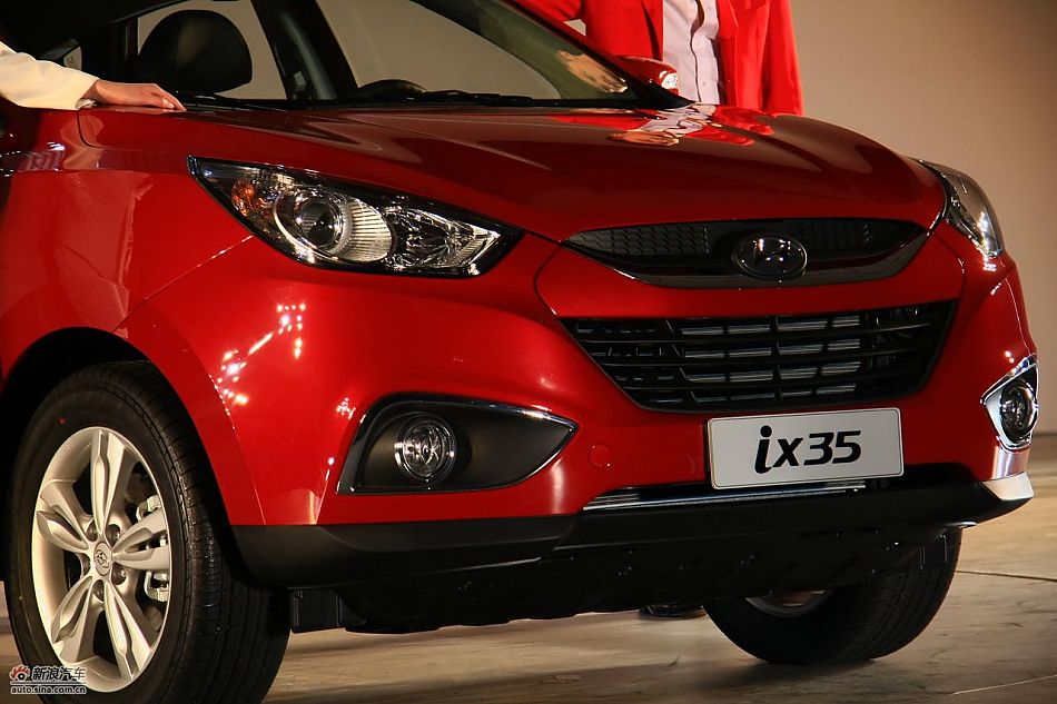 北京现代ix35上市实拍