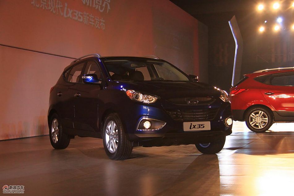 北京现代ix35上市实拍