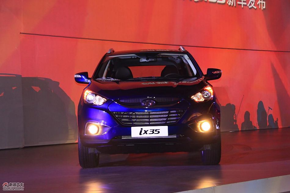 北京现代ix35上市实拍