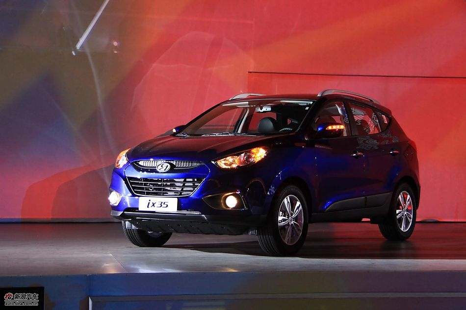 北京现代ix35上市实拍
