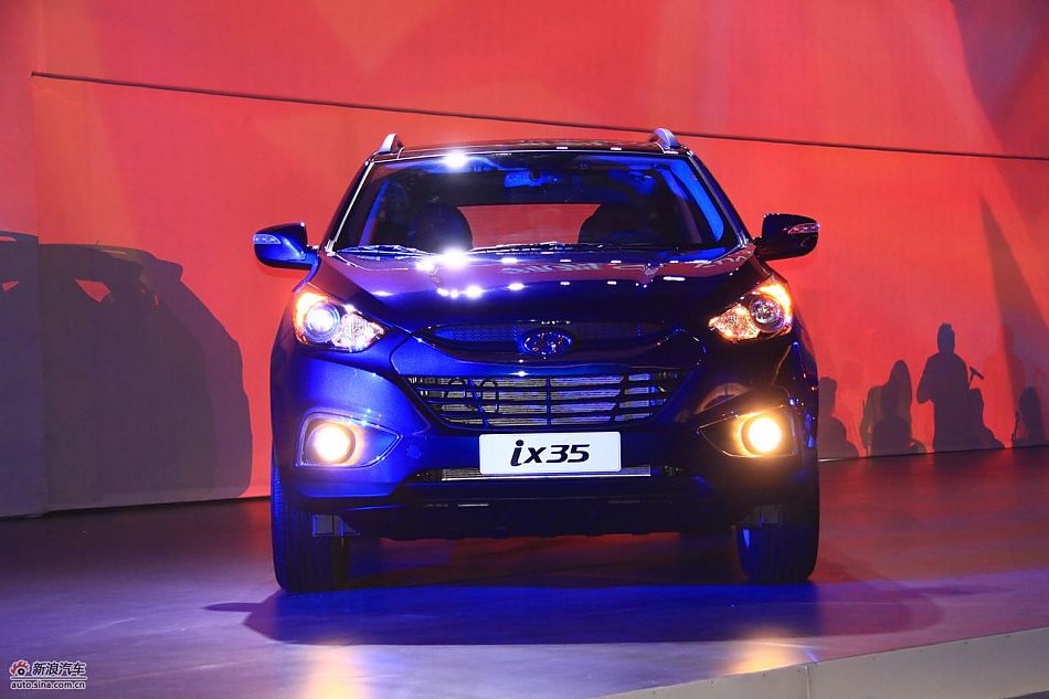 北京现代ix35上市实拍