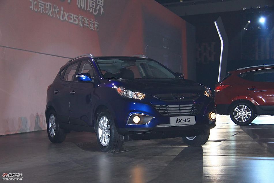 北京现代ix35上市实拍