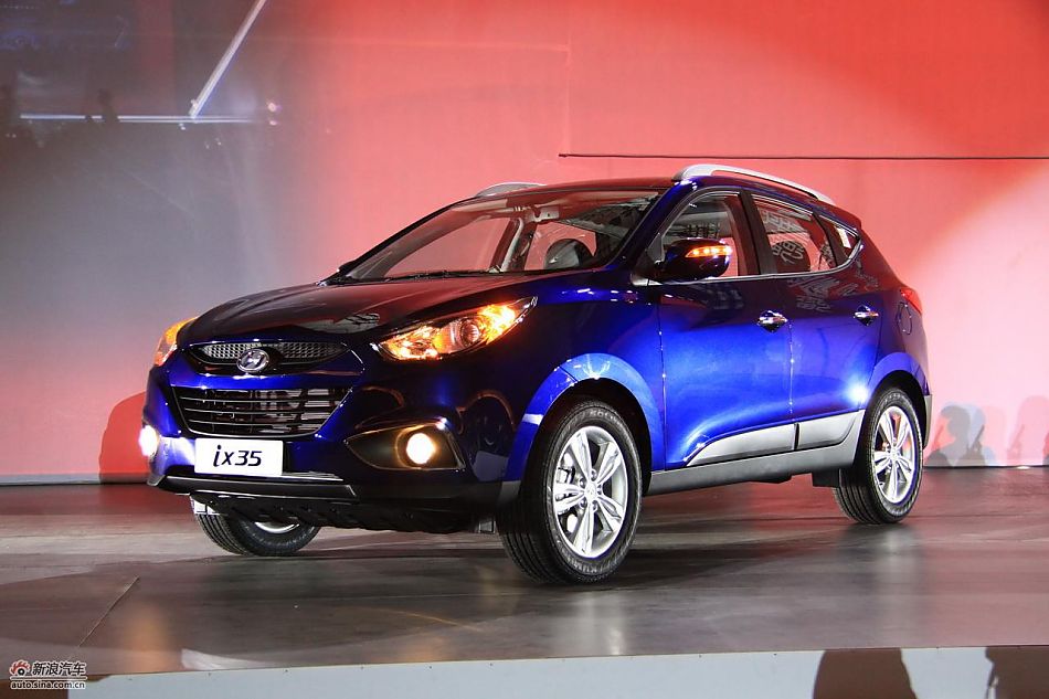 北京现代ix35上市实拍