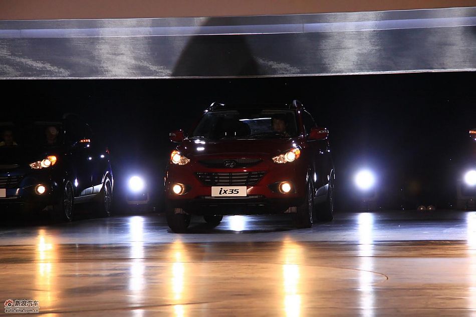 北京现代ix35上市彩排