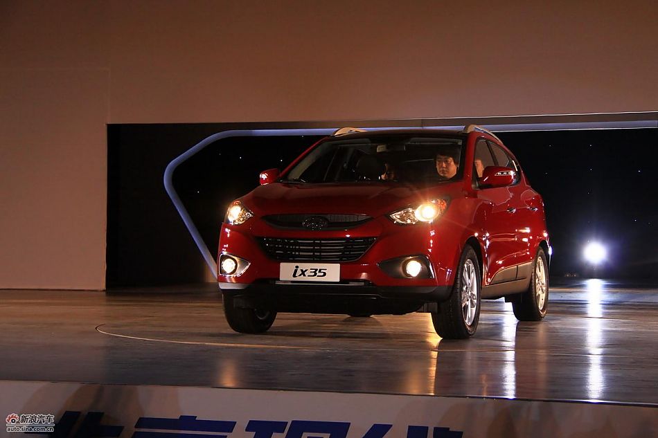 北京现代ix35上市彩排