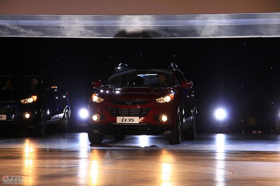 北京现代ix35上市彩排