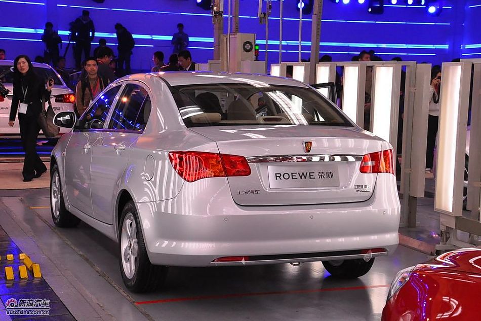 荣威350下线现场新车图