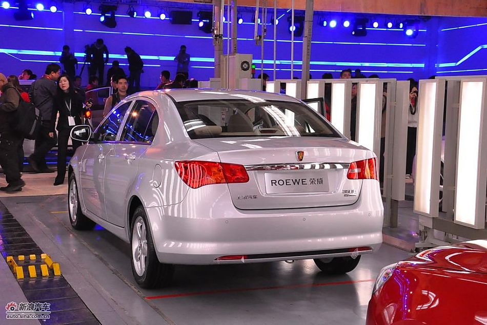 荣威350下线现场新车图