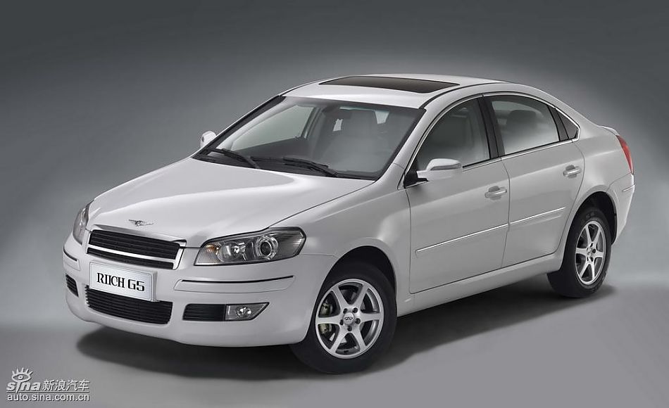 瑞麒G5外观资料图