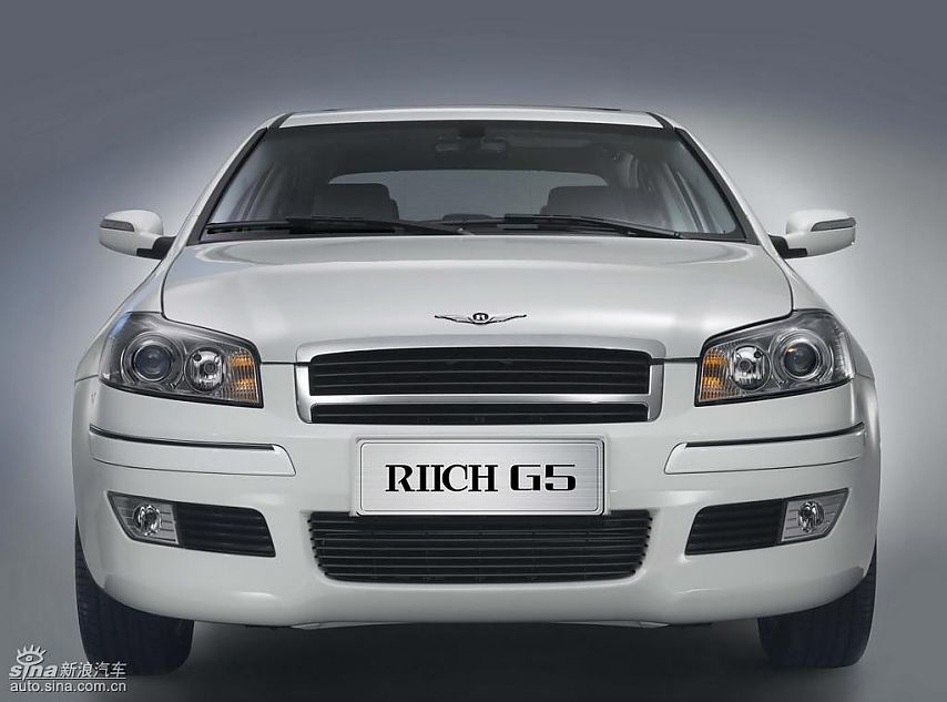 瑞麒G5外观资料图