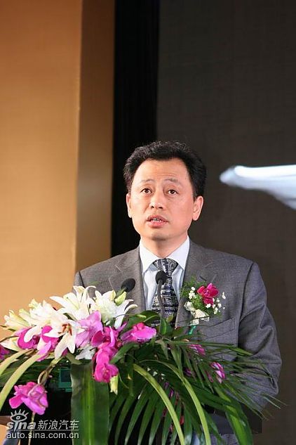 奇瑞汽车股份有限公司副总经理郭谦现场致辞 