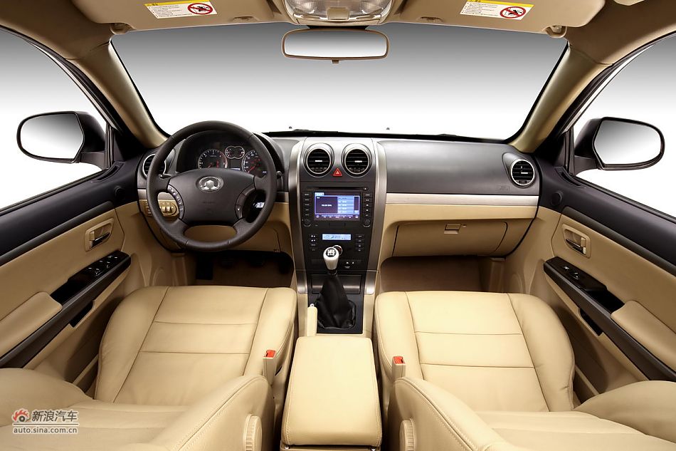 哈弗H5绿静2.0T内饰及细节