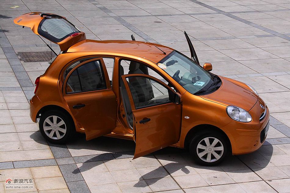 东风日产玛驰外观