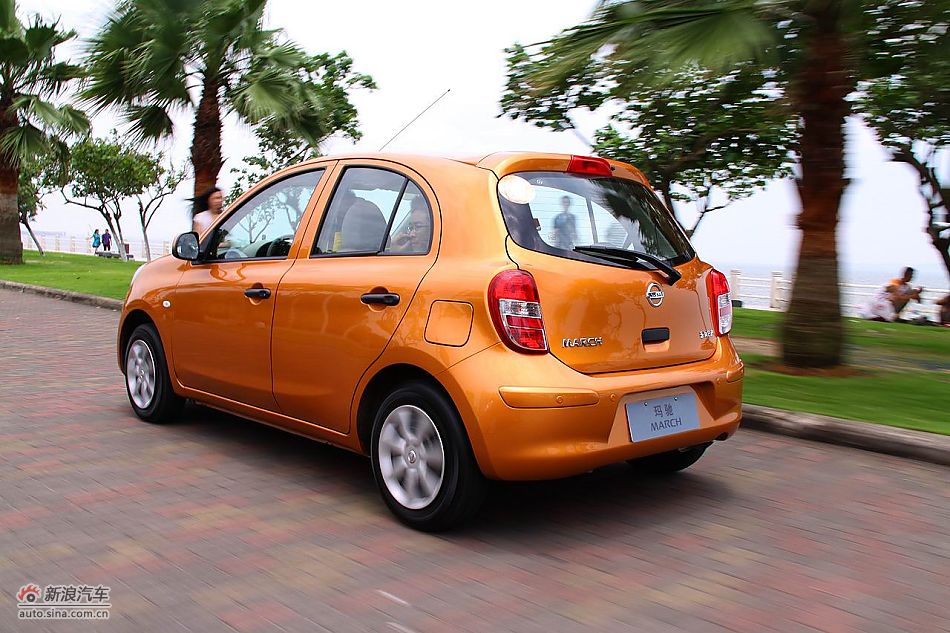 东风日产玛驰外观