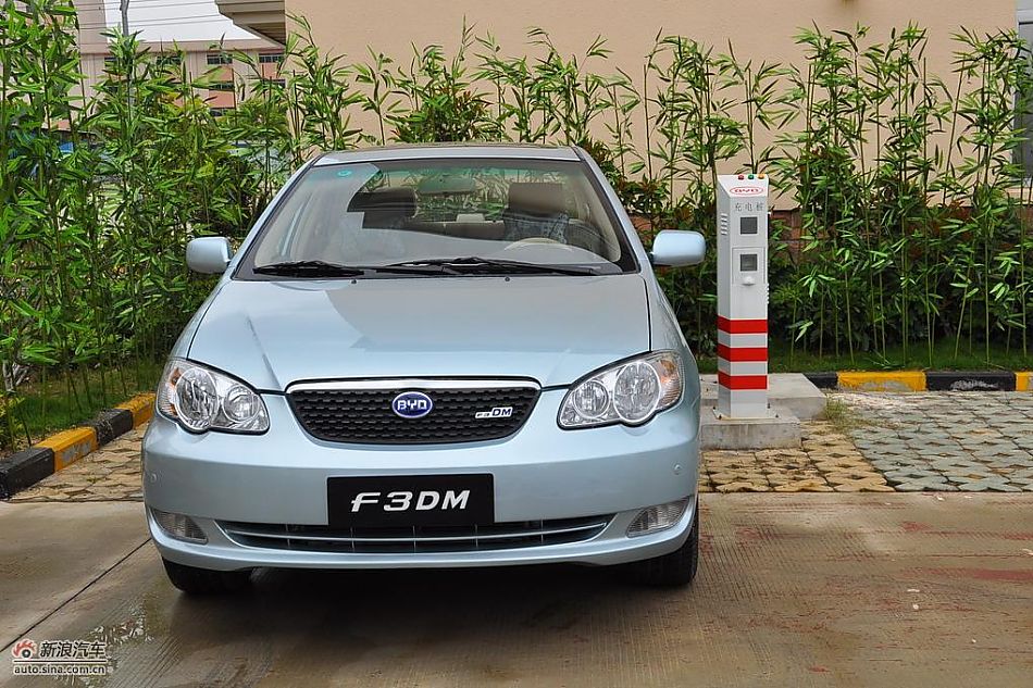比亚迪F3DM低碳版外观实拍图
