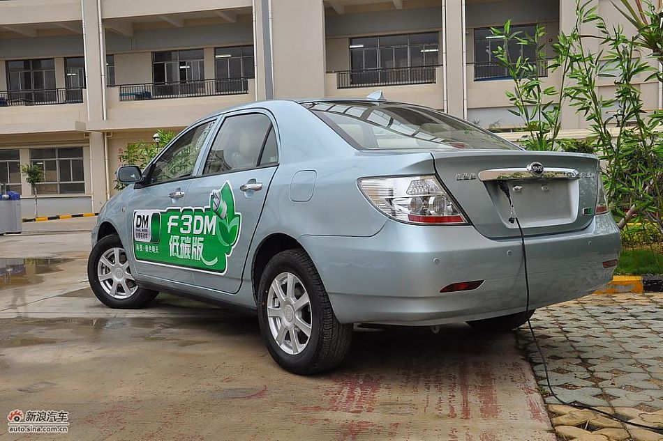 比亚迪F3DM低碳版外观实拍图