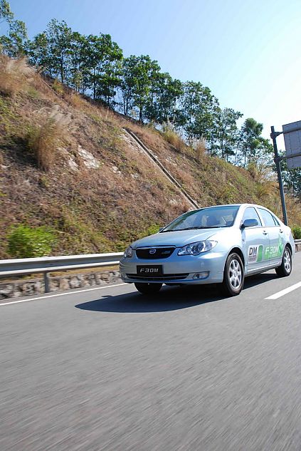 比亚迪F3DM实拍图