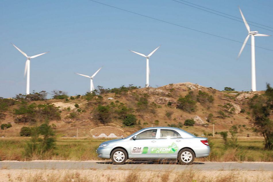 比亚迪F3DM实拍图